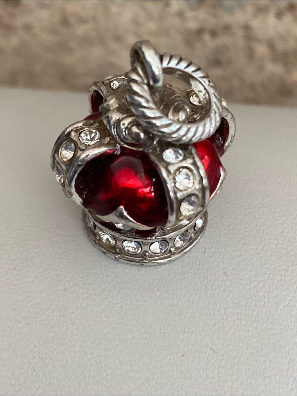 Vintage Brighton royal crown charm- hard to find